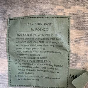 Junior Camo pants. Very soft